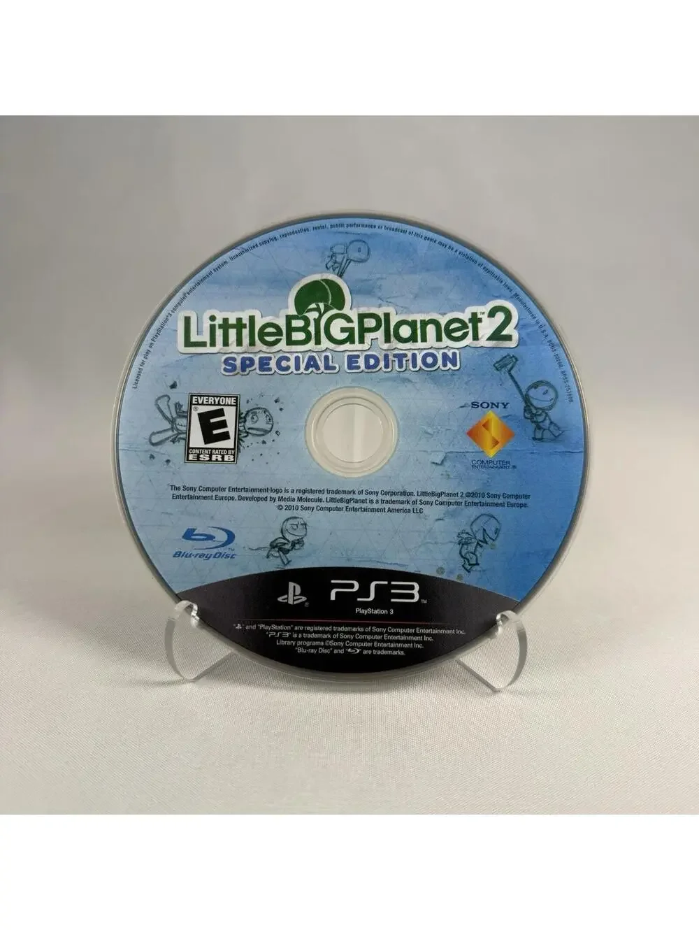 Sony PlayStation 3 PS3 Little Big Planet 2 Special Edition Disc Only Tested